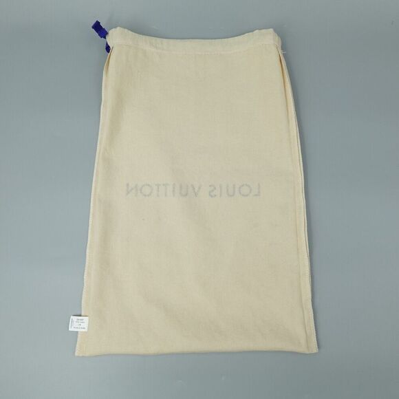 Louis Vuitton Dust Bag Size Large Cream 18.5" x 11.5" - Picture 8 of 11